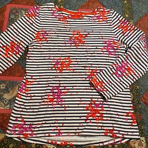 Joules Harbour Striped Top, 8